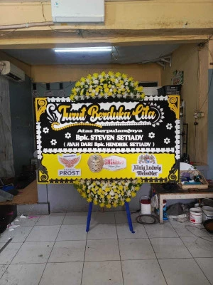 Papan Bunga di Tempat Pernikahan Bekasi