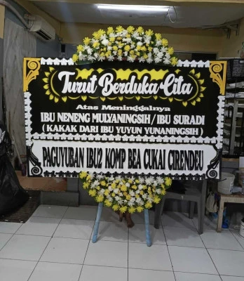 Papan Bunga di Tempat Pernikahan Bekasi